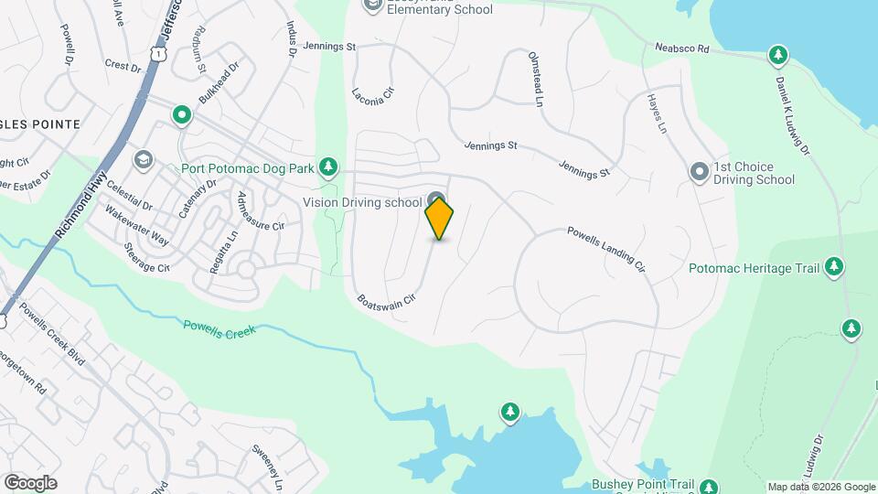 16343 Boatswain Cir Map and Location Details