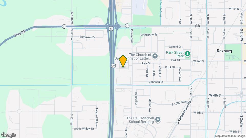 877 Capital Ave Map and Location Details