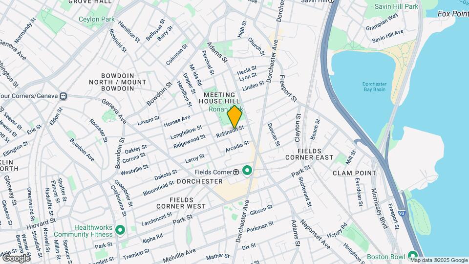 32 Robinson St, Unit 1 Map and Location Details