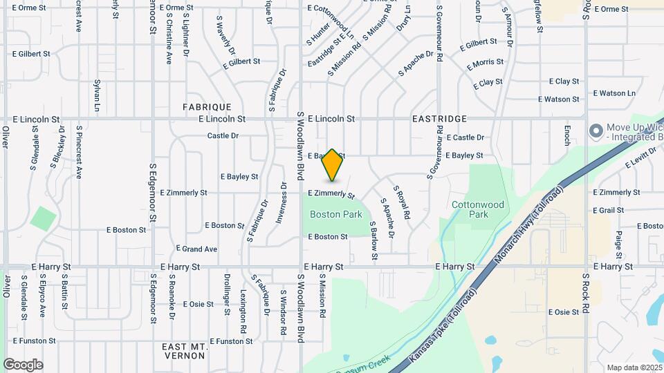 Parke East Townhomes Mapa y Detalles de la Ubicación