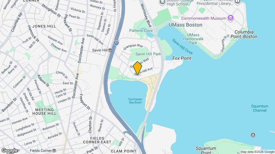 199 Savin Hill Ave Map and Location Details