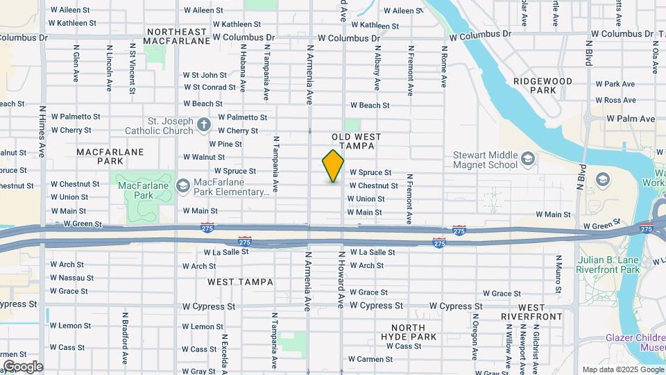 2314 W Chestnut St Map and Location Details