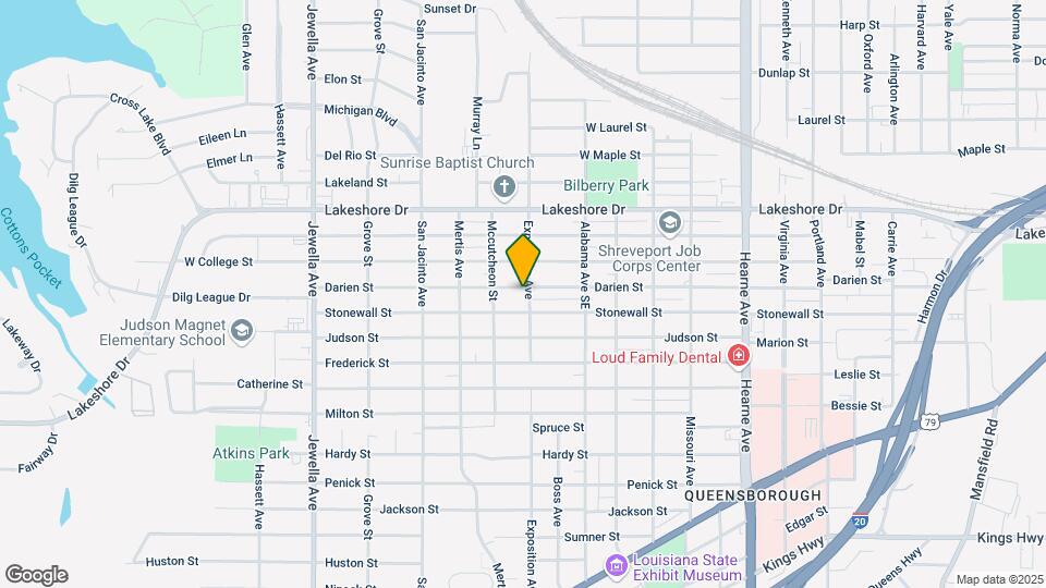 3203 Darien St, Unit 3203 1/2 Darien St Map and Location Details