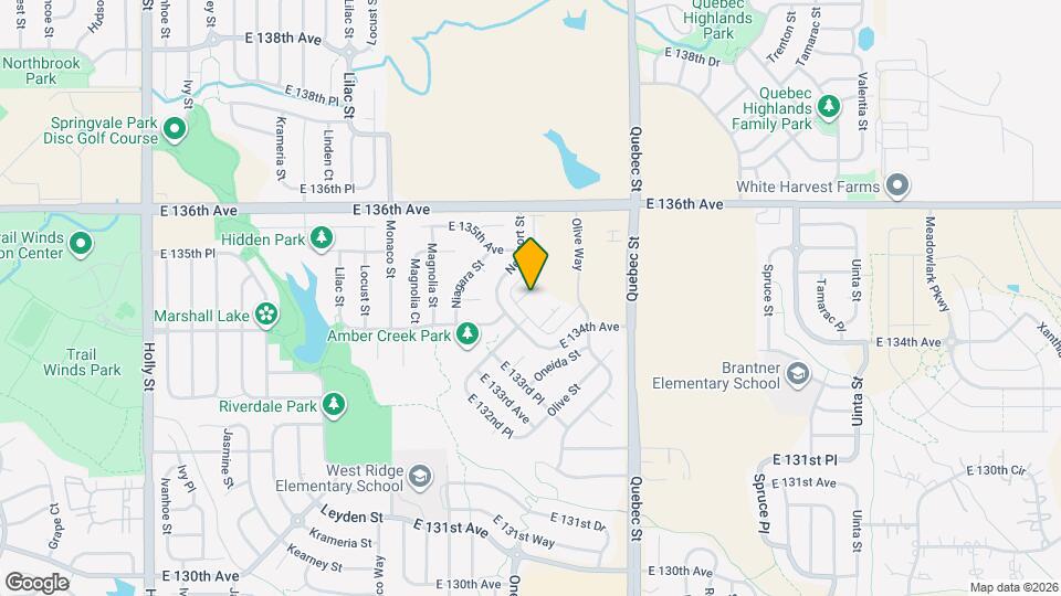 13464 Oneida Ln, Unit 3216 Map and Location Details