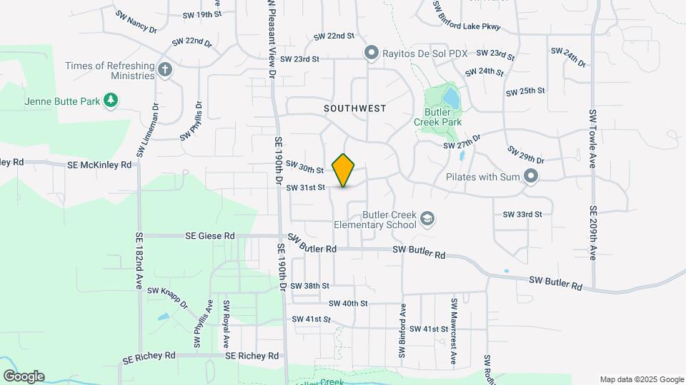 3120 SW 31st St Map and Location Details