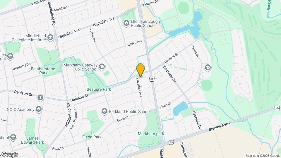 117 Marydale Ave Map and Location Details