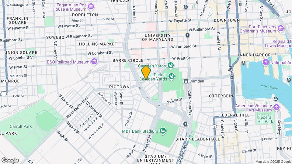 665 Washington Blvd Map and Location Details