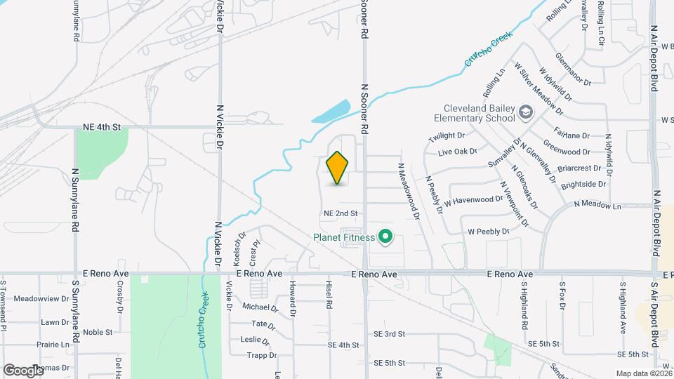 5520 Bush Creek Way Map and Location Details