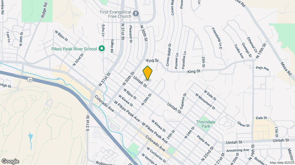 406 Glen View Ct Map and Location Details