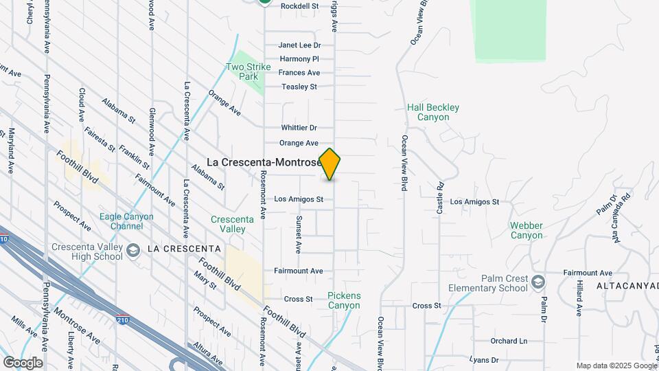 4917 Briggs Ave-Unit -ADU Map and Location Details