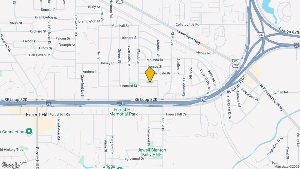 4725 Leonard St Map and Location Details