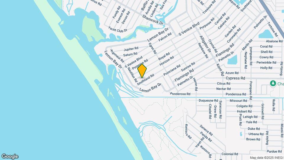 1580 Southland Rd Map and Location Details