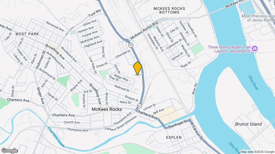 407 Alexander St Map and Location Details