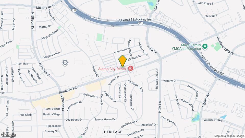 2031 Wormack Way Map and Location Details