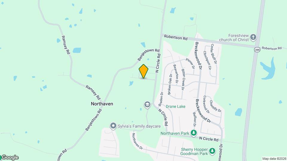 643 McWhirter Ave Map and Location Details