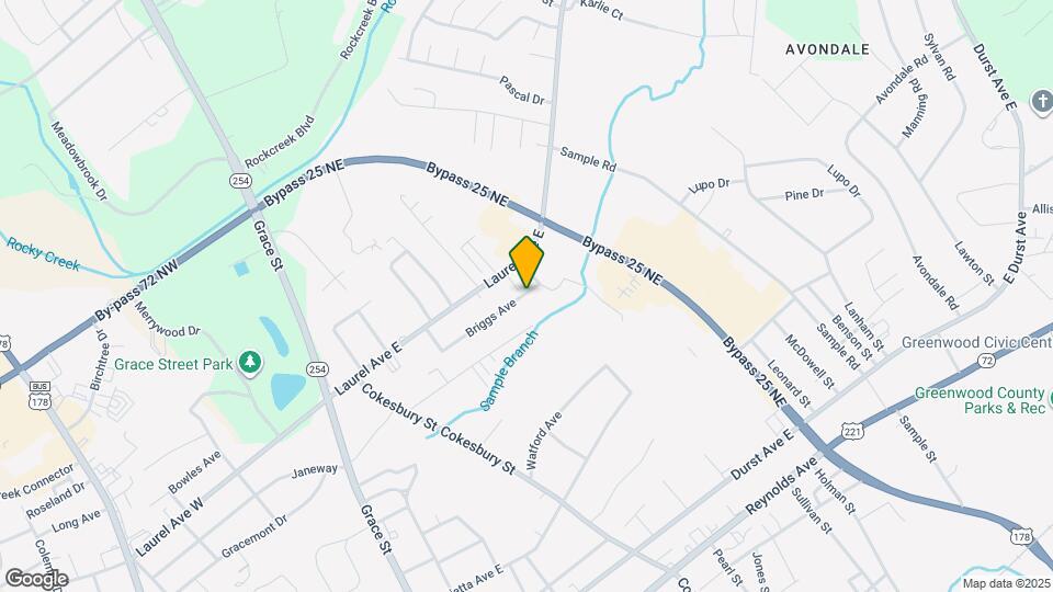 304 Briggs Ave, Unit C Mapa y Detalles de la Ubicación