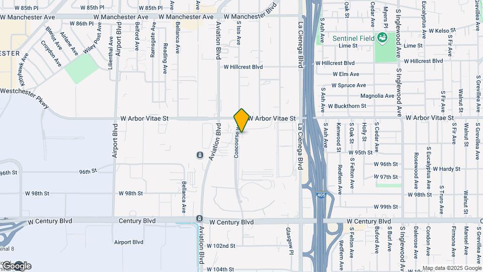 5430 W 93rd St Map and Location Details