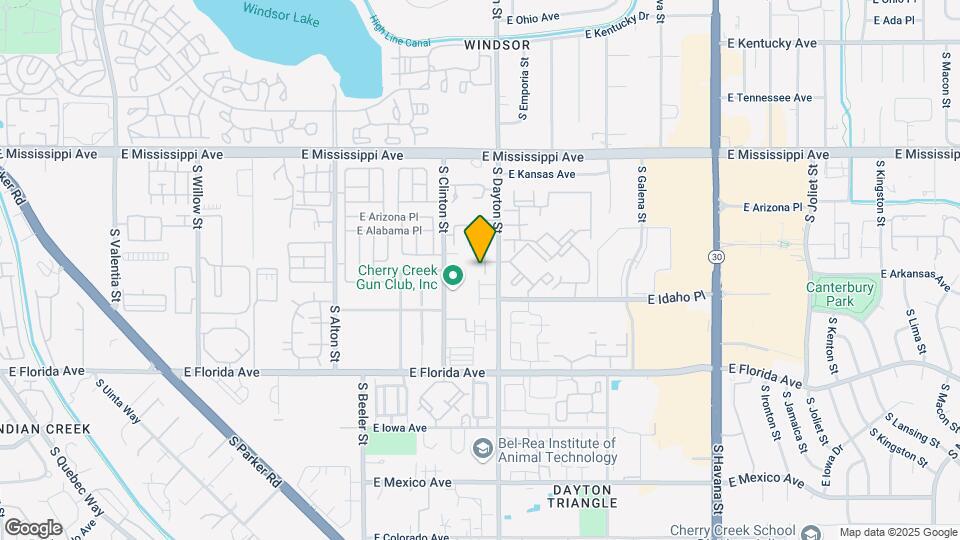 1289 S Dallas Ct Map and Location Details