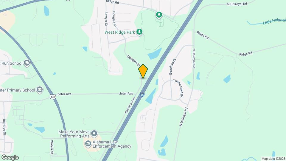 Westridge Crossing Map and Location Details