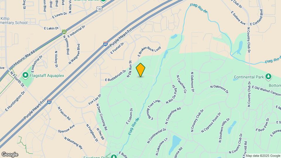 2488 N Whispering Pines Way Map and Location Details