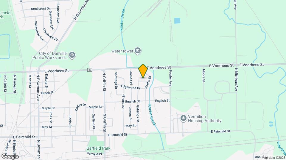 1505 Fairwood St Map and Location Details