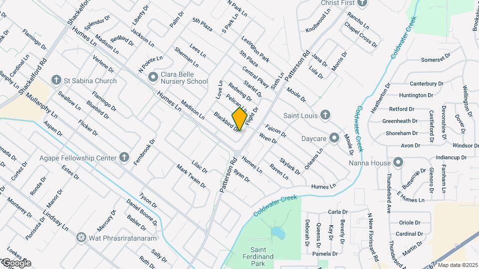 620 Blackbird Dr Map and Location Details