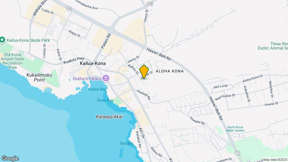 75-5743 Alahou St, Unit 302 Map and Location Details