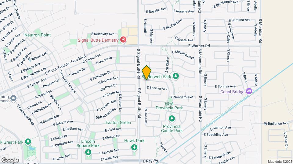 10831 E Sylvan Ave Map and Location Details