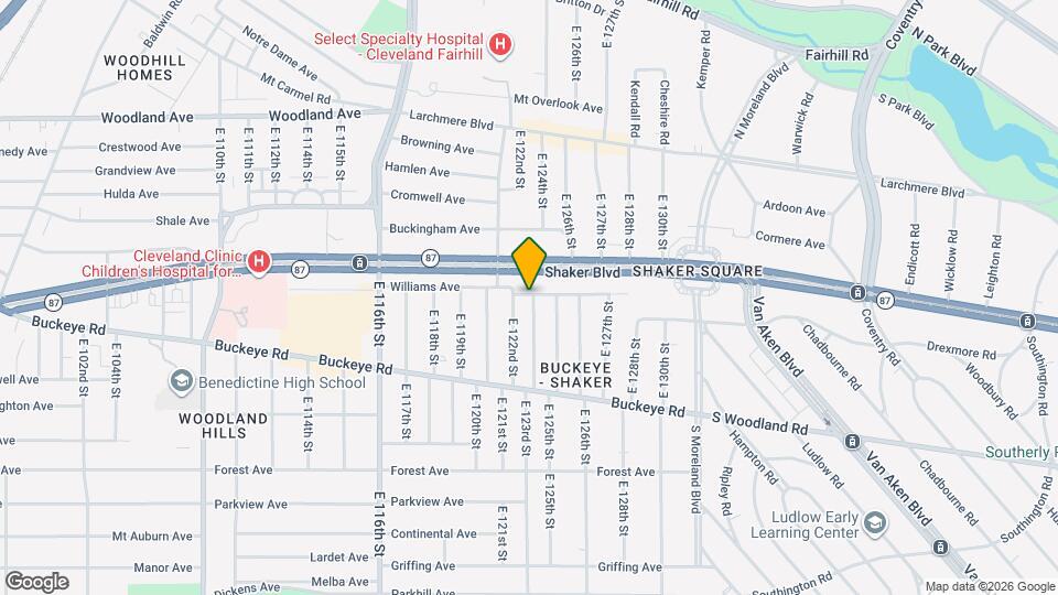 2764 E 124th St Mapa y Detalles de la Ubicación