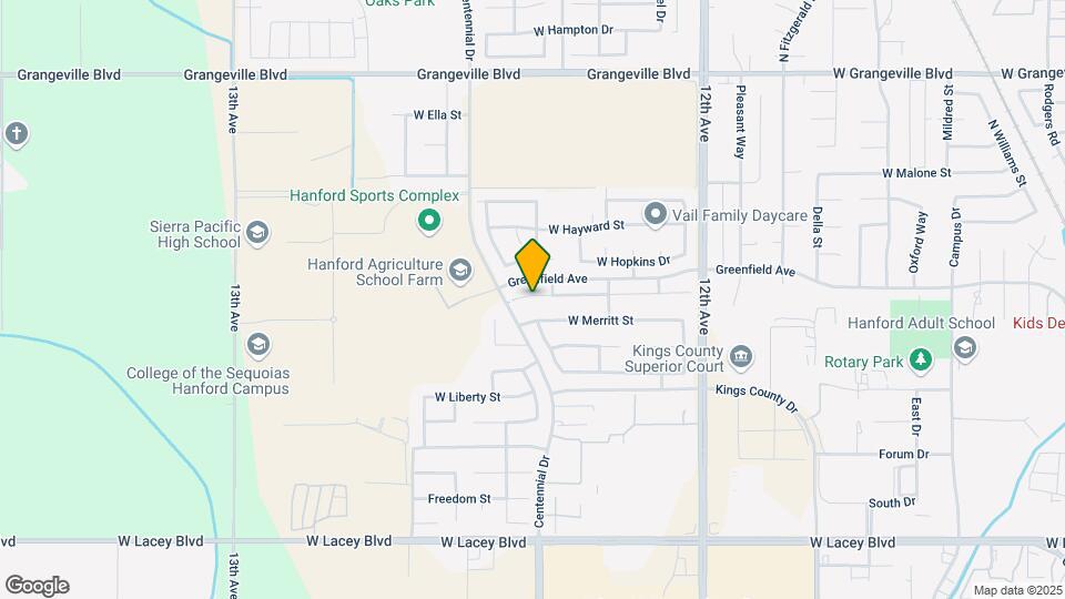 2043 W Humboldt Dr Map and Location Details