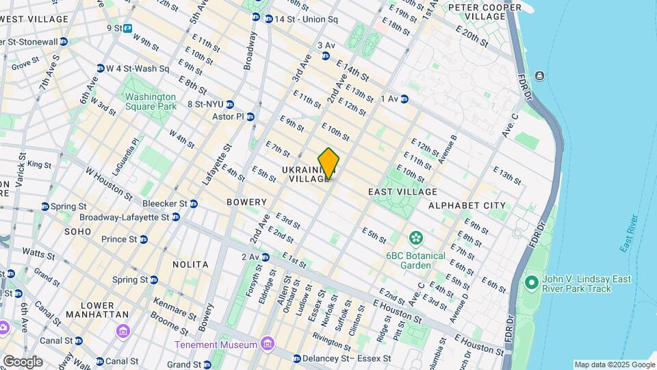 107 1st Ave Map and Location Details