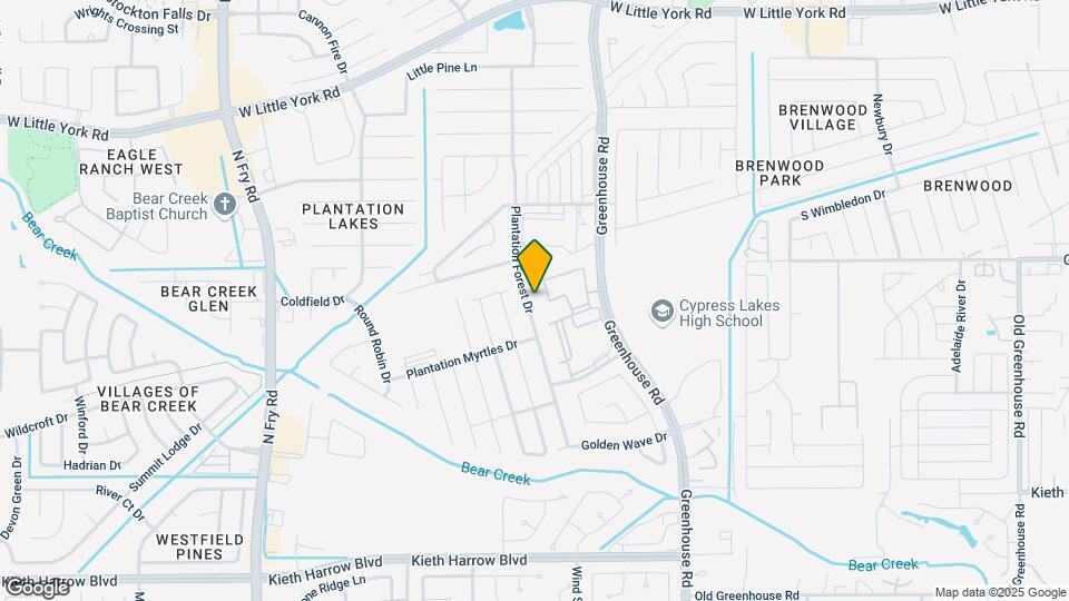 5706 Plantation Forest Dr Map and Location Details