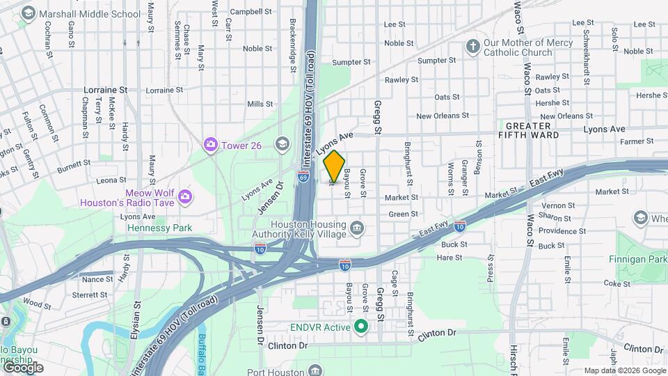 3104 Stonewall St Map and Location Details