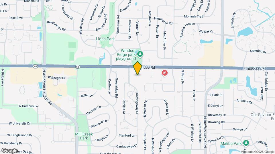 3401-3451 N Carriageway Dr Map and Location Details