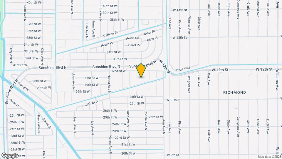2913 Connie Ave N Map and Location Details