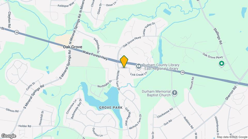 4108 Hampstead Village Dr Map and Location Details