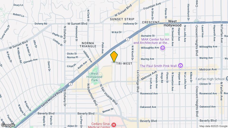 733 Huntley Dr Mapa y Detalles de la Ubicación