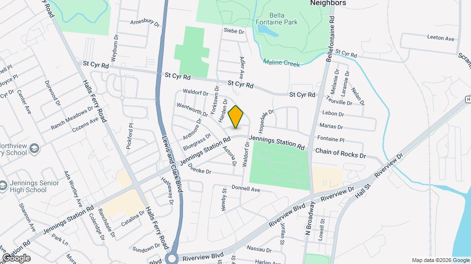 1129 Jennings Station Rd Map and Location Details