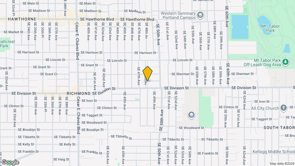 2354 SE 48th Av Mapa y Detalles de la Ubicación