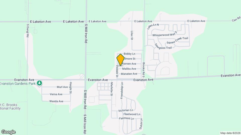 3840 Malibu Ave Mapa y Detalles de la Ubicación