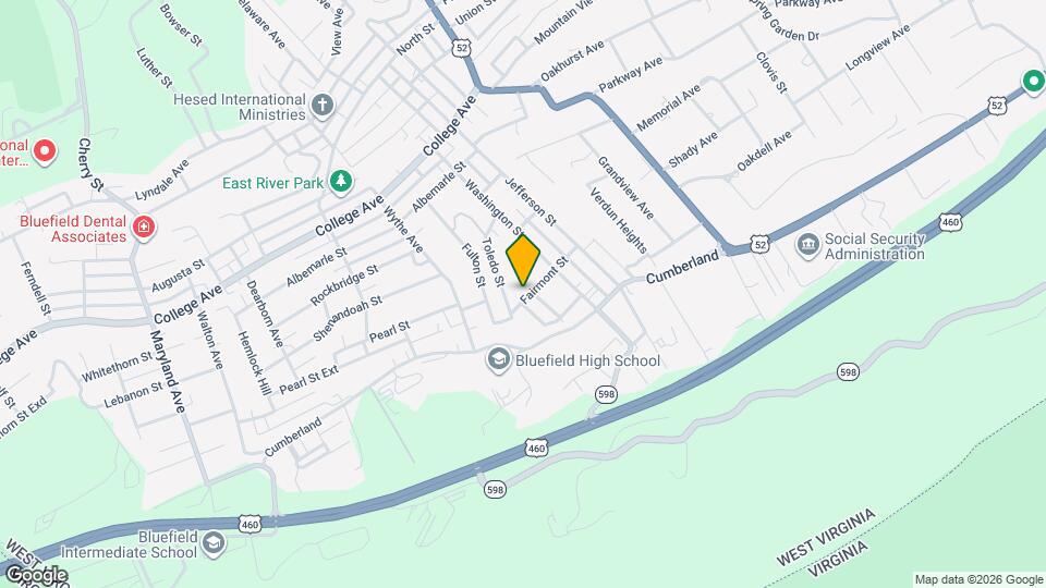 504 Fairmont St Map and Location Details