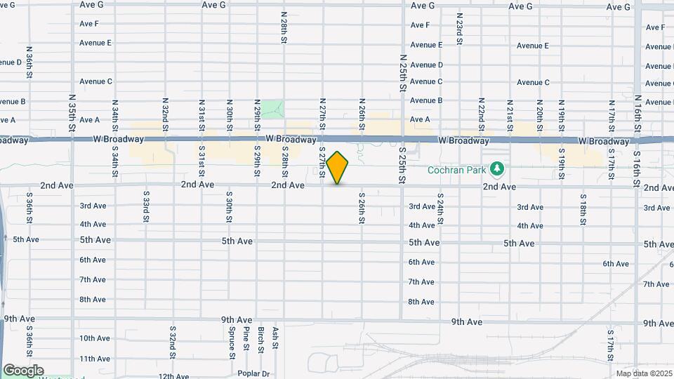 2637 2nd Ave Map and Location Details