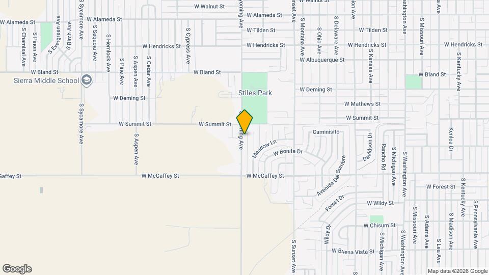 811 S Wyoming Ave Mapa y Detalles de la Ubicación