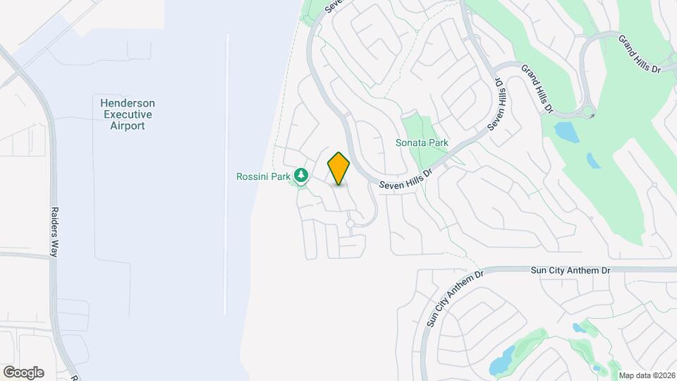 1526 Silver Sunset Dr Map and Location Details