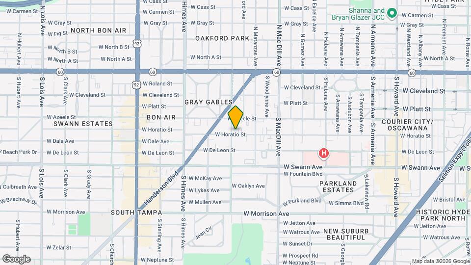 3227 W Horatio St Map and Location Details