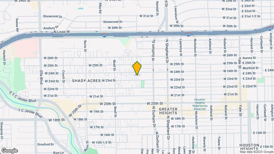 919 W 23rd St Map and Location Details