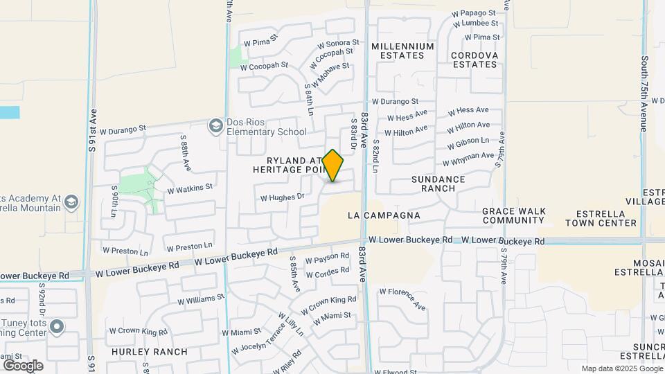 8343 W Hammond Ln Map and Location Details