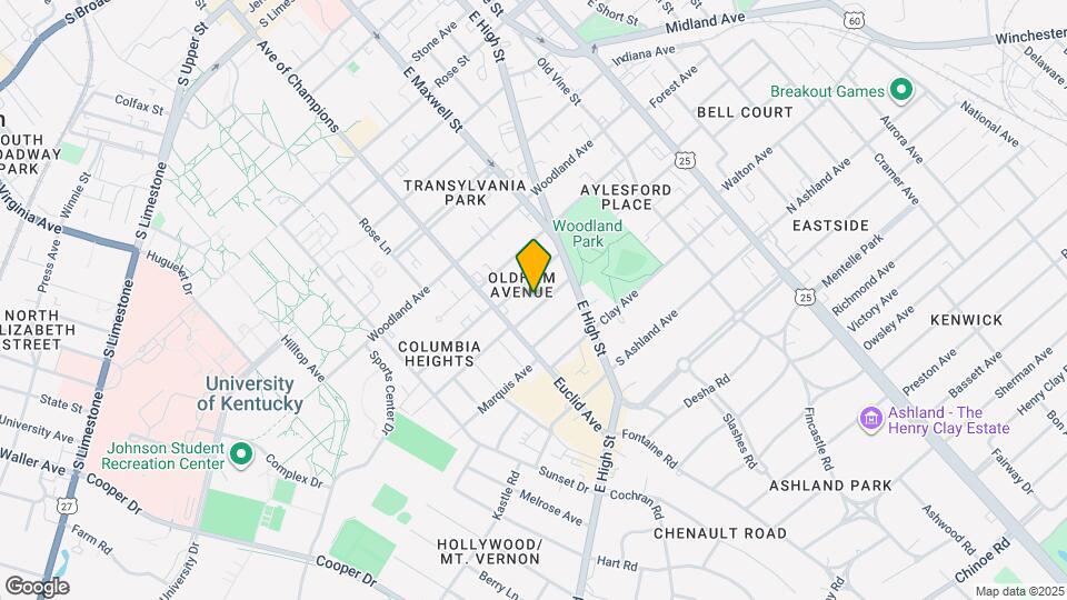 339 Park Ave Map and Location Details