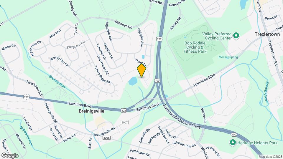 1156 Westminster Dr Map and Location Details