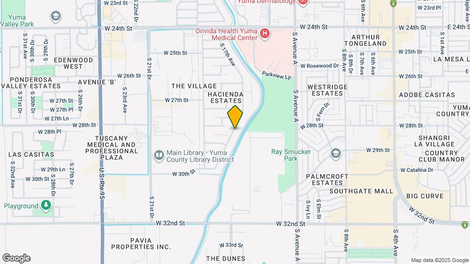 2829 S 17th Ave Map and Location Details